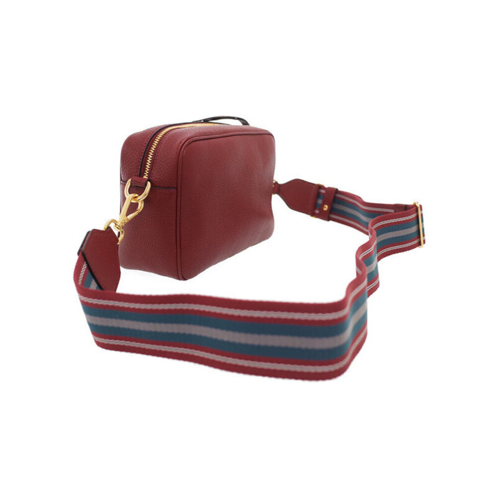 Prada Vitello Phenix leather crossbody camera bag red - Picture 2 of 9